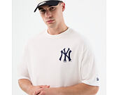 Triko New Era - MLB Cap Graphic Oversized Tee - NY Yankees - White