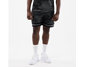 Kraťasy New Era - Branded Print Mesh Shorts - Black