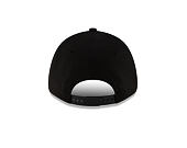 Kšiltovka New Era - MLB Flawless Mesh 9FORTY - NY Yankees - Black - White Logo - Black