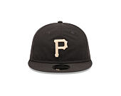 Kšiltovka New Era - MLB Nylon Ripstop 9FIFTY Retro Crown - Pittsburgh Pirates - Black