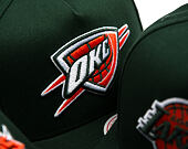 Kšiltovka Mitchell & Ness - NBA - Emerald Slam - Oklahoma City Thunder - Green/Orange