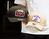 Kšiltovka New Era - NBA Felt Patch 9FORTY M-CROWN A-Frame Trucker - LA Lakers - Camel