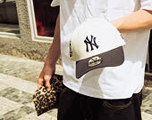 Kšiltovka New Era - MLB World Series Patch Cooperstown 9FORTY - NY Yankees - Cream / Navy