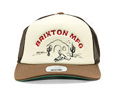 Kšiltovka Brixton - Desert Leisure C Np Mp Trucker - Pinecone Brown/Whitecap