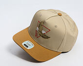 Kšiltovka Brixton - Opal C Np Mp Snapback - Sand/Dark Khaki