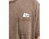 Triko Rip N Dip - Lord Nermal Pocket Tee (Brown Vintage Wash)