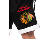 Kraťasy New Era - NHL US Edit - Chicago Blackhawks - Black