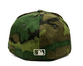 Kšiltovka New Era - MLB Ripstop Camo 59FORTY - Seattle Mariners - Woodland Camo