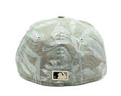 Kšiltovka New Era - MLB Three Looms "Leafy Palm" 59FORTY A-Frame - Detroit Tigers - Stone
