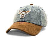 Kšiltovka Mitchell & Ness - Den Suede Strapback - NBA - Chicago Bulls - Blue