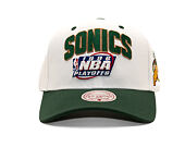 Kšiltovka Mitchell & Ness - Post Season Hwc - NBA - Seattle Supersonics - White