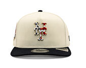 Kšiltovka New Era - MLB "American Flag" 9FIFTY - NY Mets - Chrome White