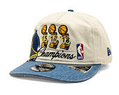 Kšiltovka New Era - NBA "Hardwood Classic Champions" 19TWENTY - Golden State Warriors - Chrome White