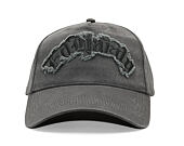 Kšiltovka Ed Hardy - Distressed Gothic 6 Panel Cap - Charcoal