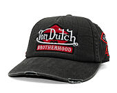 Kšiltovka Von Dutch - Baseball Cap - Brotherhood Patch - Black