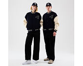 Bunda New Era - Branded Oversized Varsity Jacket - Navy