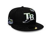 Kšiltovka New Era - MLB IMAGE DROP 59FIFTY - Tampa Bay Rays - Black