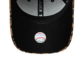 Dětská Kšiltovka New Era - MLB Leopard Cord 9FORTY - NY Yankees - Stone / Black