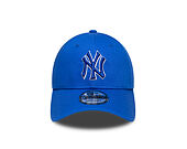 Kšiltovka New Era - MLB Team Outline 9FORTY - NY Yankees - Blue / White