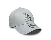 Dětská Kšiltovka New Era - MLB Metallic 9FORTY - LA Dodgers - Grey / Silver