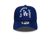 Kšiltovka New Era - MLB Wordmark 9FORTY A-Frame Trucker - LA Dodgers - Royal
