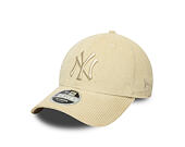 Kšiltovka New Era - MLB Cord 9FORTY M-CROWN - NY Yankees - Stone