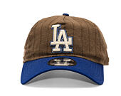 Kšiltovka New Era × Three Looms - Chestnut Pinstripe 9TWENTY A-Frame - Los Angeles Dodgers