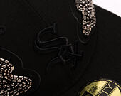 Kšiltovka New Era - MLB Tonal Wing 59FIFTY - Chicago White Sox - Black