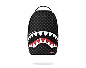 Batoh Sprayground - Sharks In Paris Wtf Bubbly Black Check Backpack