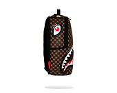Batoh Sprayground - Sharks In Paris Wtf Bubble Brown Check Backpack