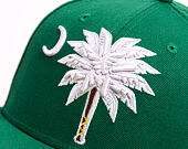 Kšiltovka New Era - MiLB Theme Nights 59FIFTY - Myrtle Beach Pelicans - Palm Tree - Green