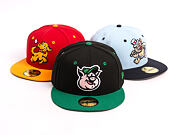 Kšiltovka New Era - MiLB Theme Nights 59FIFTY - Kannapolis Cannon Ballers - Team Color