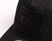 Kšiltovka New Era - Branded Patch Denim 9FORTY A-Frame Trucker - Black