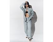 Džínová Košile Karl Kani - Og K Western Denim Overshirt - Blue