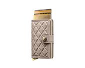 Peněženka Secrid - Miniwallet Emboss Diamond Premium - Chalk