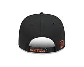 Kšiltovka New Era - NFL 2026 Sideline 9SEVENTY Stretch-Snap - Cincinnati Bengals - Team Color
