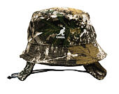 Klobouk Kangol - Interlock Earfap Bucket - Nature Camo