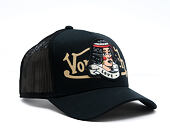 Kšiltovka Von Dutch - Trucker - Love Patch - Black