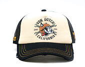 Kšiltovka Von Dutch - Trucker - Print - Black