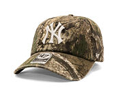 Kšiltovka '47 Brand - MLB Real Tree CLEAN UP - NY Yankees