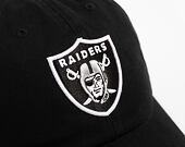 Kšiltovka '47 Brand - NFL CLEAN UP - Las Vegas Raiders - Black