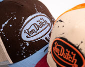 Kšiltovka Von Dutch - Baseball - Print & Embroidery - Black / Light Blue