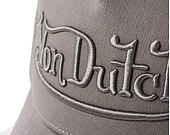 Kšiltovka Von Dutch - 3D Embroidery Logo Baseball - Taupe