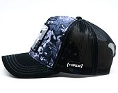 Kšiltovka Capslab - Looney Tunes Trucker - Bugs Bunny Toon Print - Navy / Black