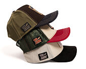 Kšiltovka Capslab - Tom & Jerry Trucker - Tom Line Art Suede Visor - Off White / Black