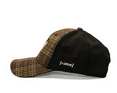 Kšiltovka Capslab - Tom & Jerry Trucker - Jerry Wink Checkered - Brown / Black