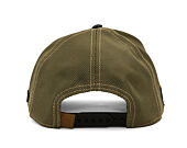 Kšiltovka Capslab - Tom & Jerry Trucker - Best Buddies Distressed Patch - Brown / Olive