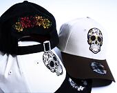 Kšiltovka New Era - Branded Skull Pack 9FORTY - Stone / Light Brown