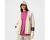 Svetr New Era - MLB Knit Cardigan - NY Yankees - Cream