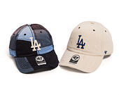 Kšiltovka '47 Brand - MLB Worn In Patched CLEAN UP - LA Dodgers - Navy